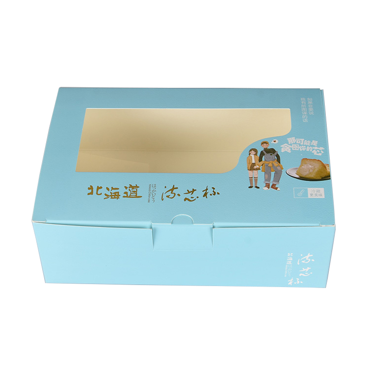 creative design folding paper box recycled paper cardboard food disposable packaging box