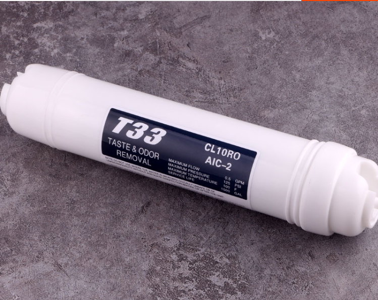 quick connect T33 activate carbon water filter for reverse osmosis system