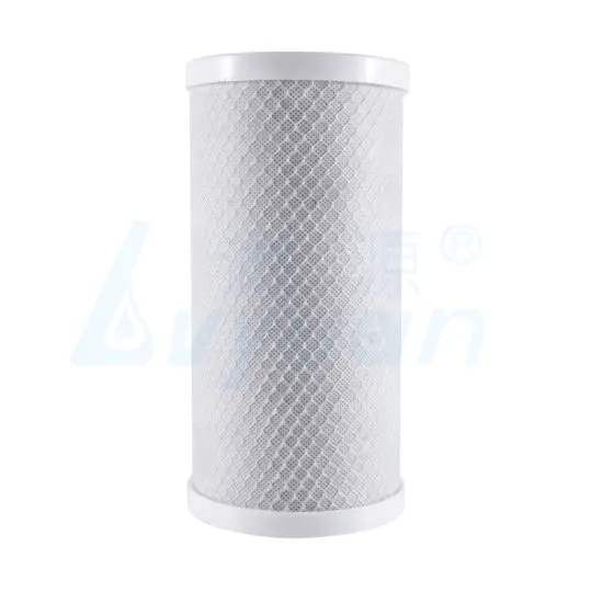 cto carbon block water filter cartridge 5 10 20 30 40 inch for liquids filtration