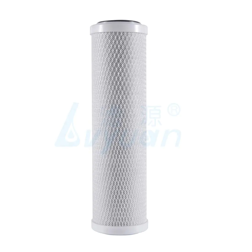 5/10/20 inch cto carbon block water filter cartridgefor purify water and house water with 5 10 25 micron