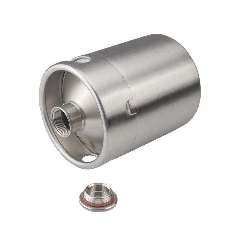 product-Trano-mini keg 2 l1 gallon 189l stainless steel growler-img-1