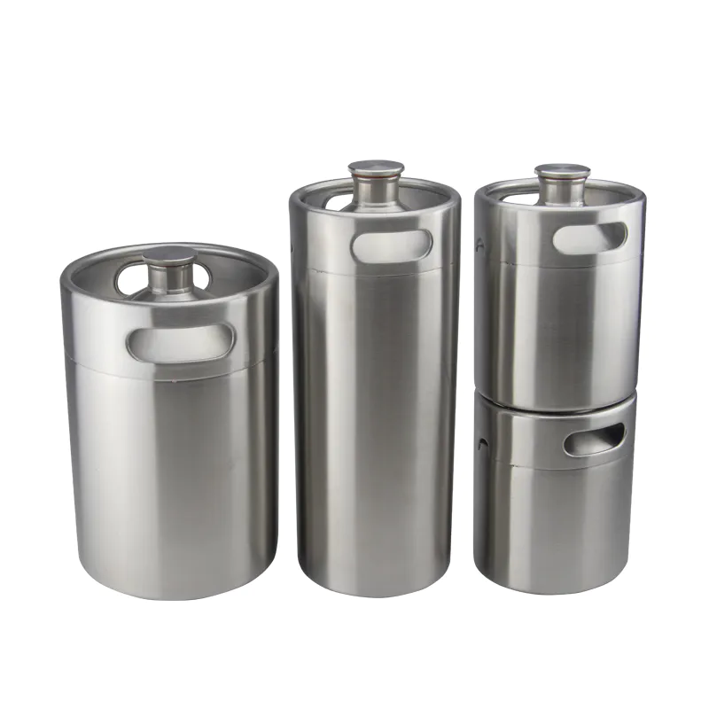 hot selling 2l 5l gallon insulated stainless steel mini keg beer growler