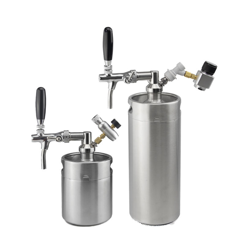 2019 hot sale beer growler with co2 tap set