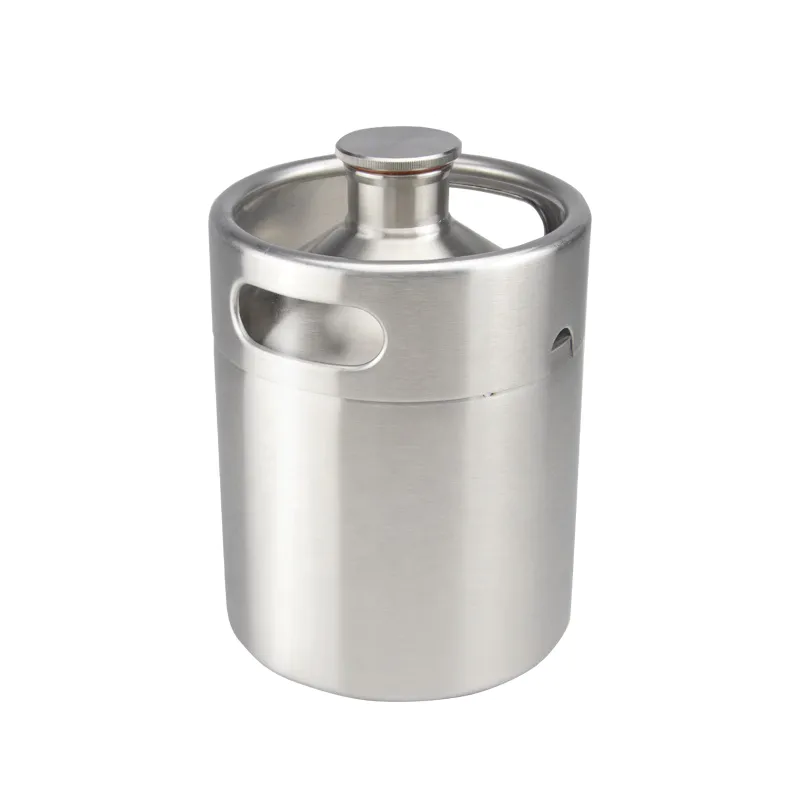 product-Trano-Homebrew Mini Keg 2L Stainless Steel Beer Growler-img