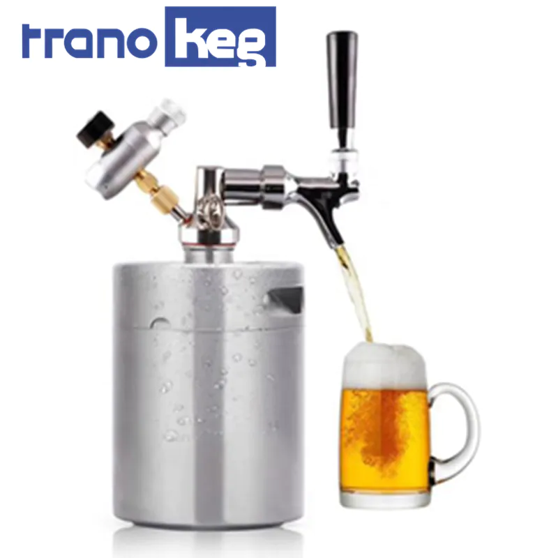 hot sale beer growler with co2 tap set