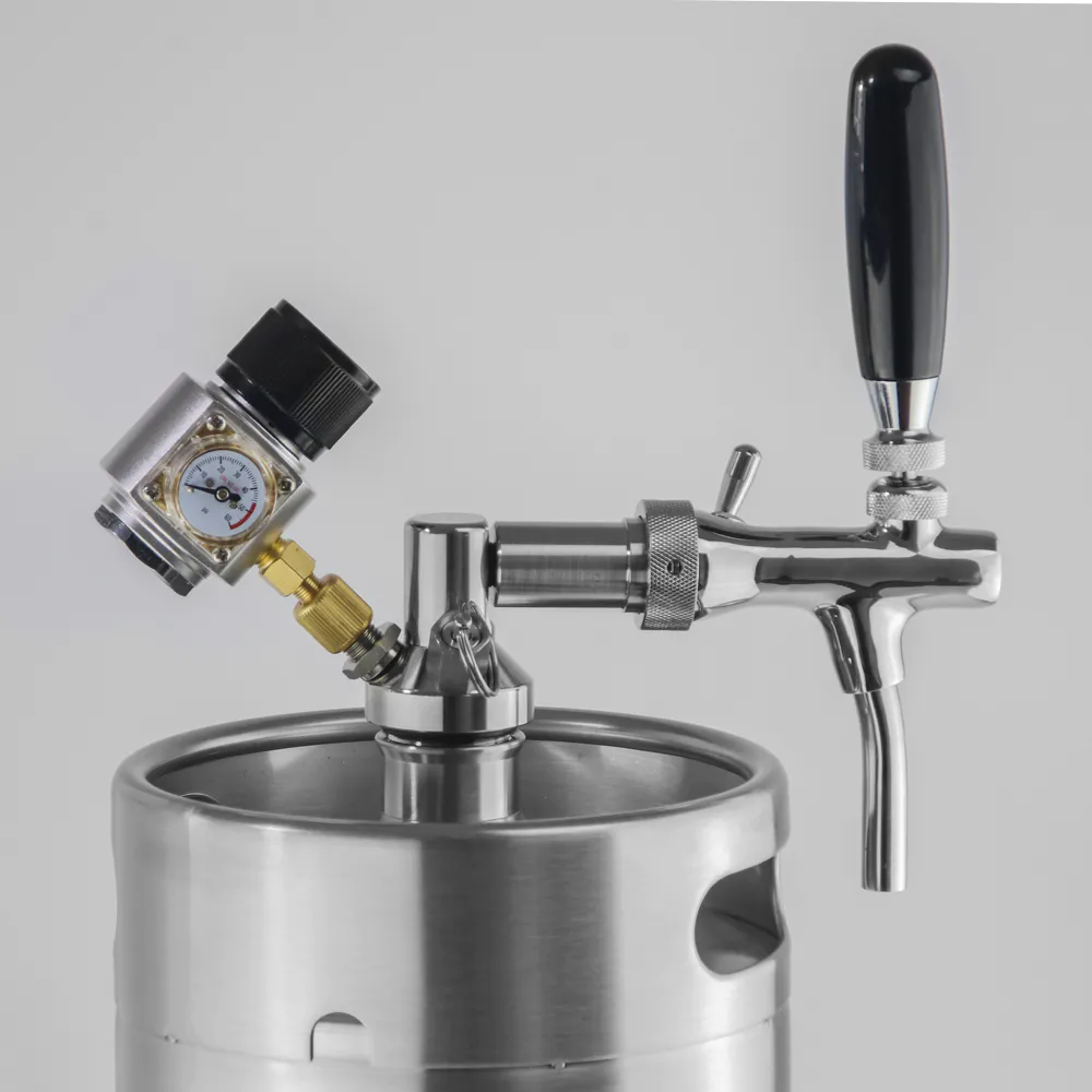 product-64 oz ss pressurized stainless dispenser bottles keg beer growler steel lid-Trano-img-1