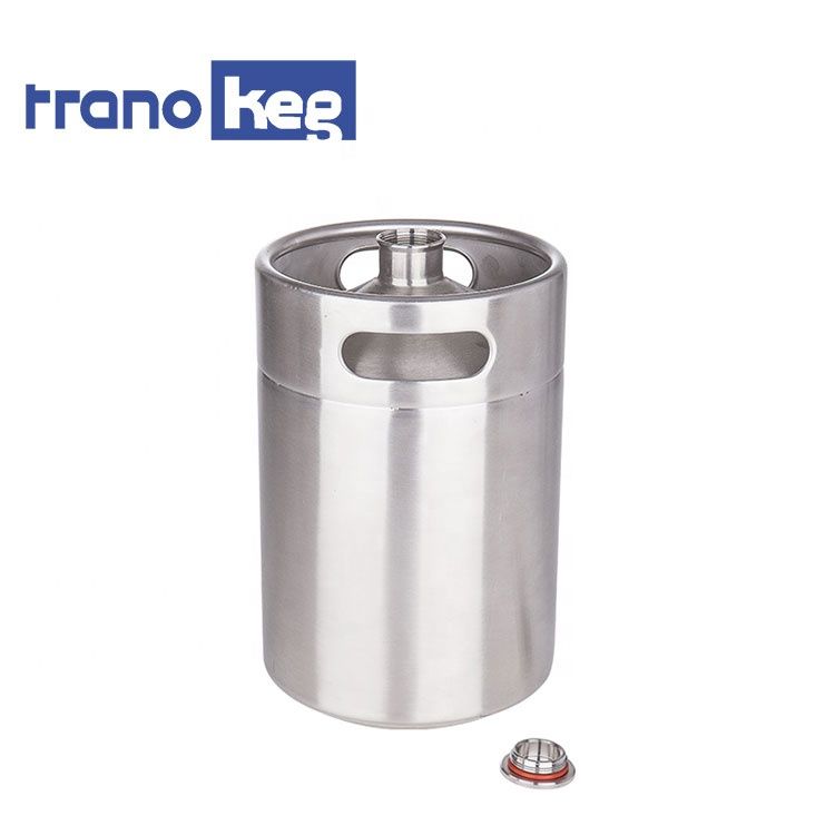 product-Trano-AISI 304 stainless steel mini keg 2L growler-img-1