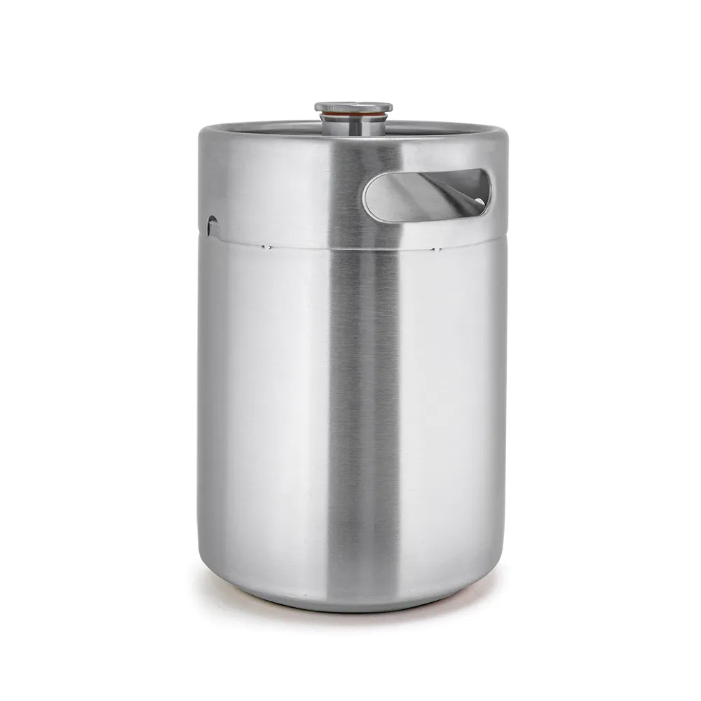 5 l liter stainless steel beer cooler keg growler with tap spear ball lock