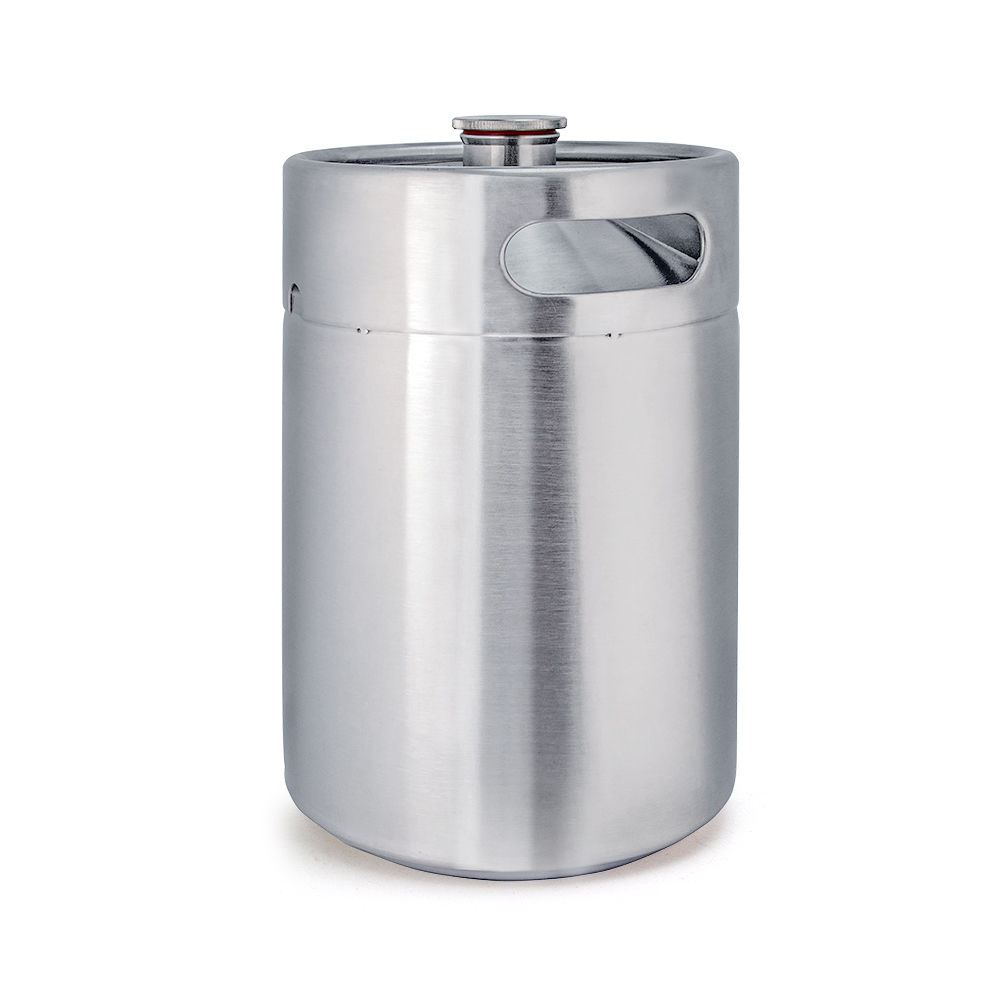 5l beer drums barrel can dispenser for barbeque easy keggrowler with handle