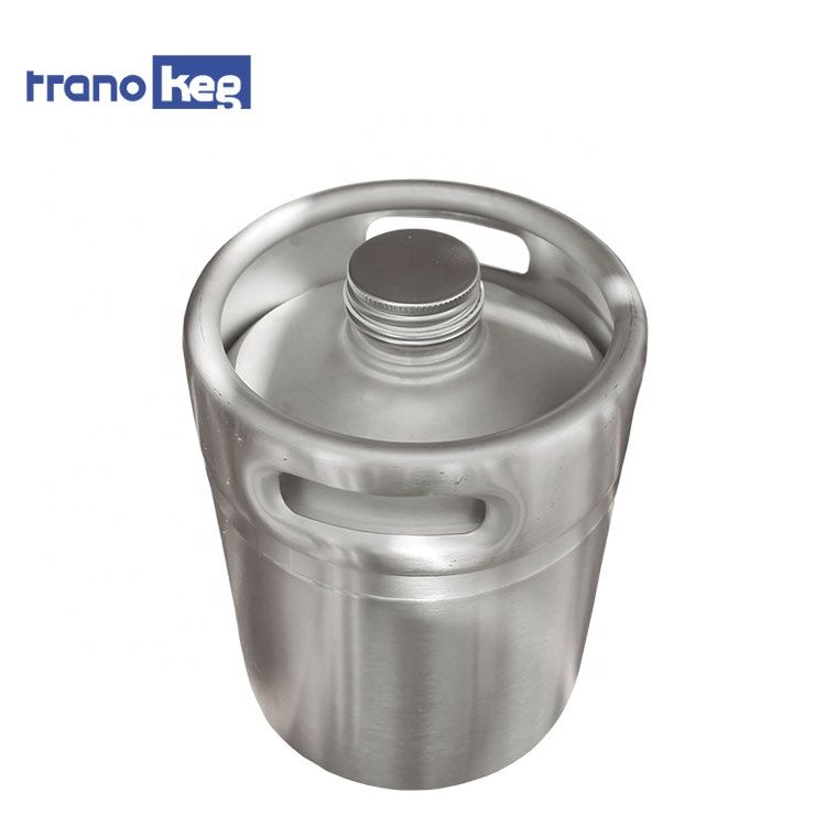 product-Trano-AISI 304 stainless steel mini keg 2L growler-img