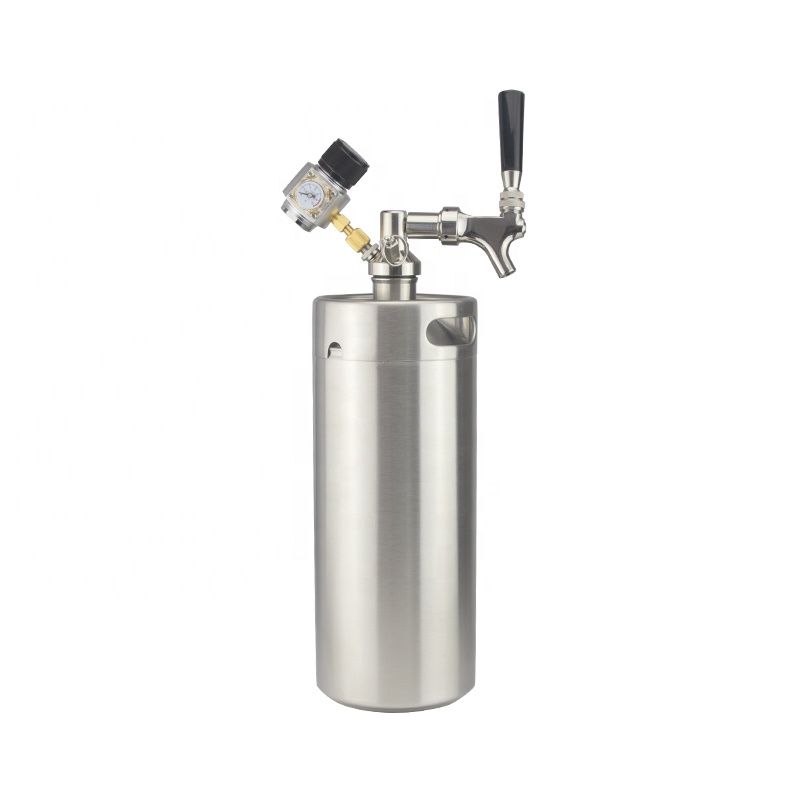 Tap Dispenser System 5 L Mini CO2 Regulator Stainless Steel beer 170oz keg