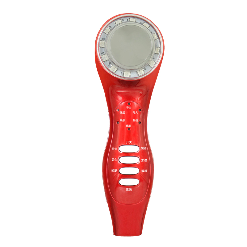 SUNGPO 2018 Handheld Ultrasonic Anti-Wrinkle IONS Light Photon Warm and Cool Beauty Device 11 Years Experienced R&D Manufacturer
