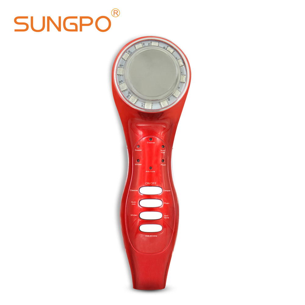 other home face skin beauty personal care portable microcurrent photon ultrasonic facial salon multi-functional beauty equipment