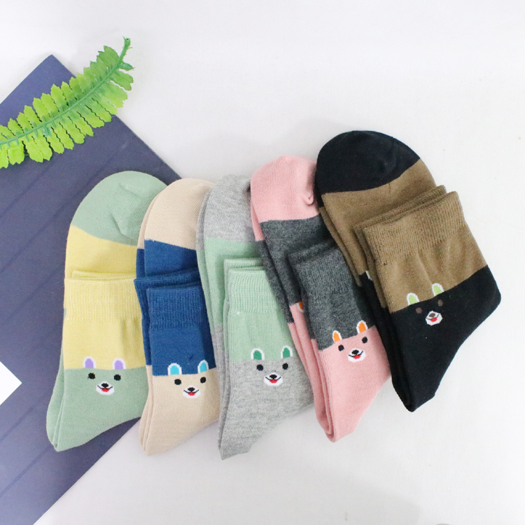 Excellent All colors socks custom women cartoon tube socks