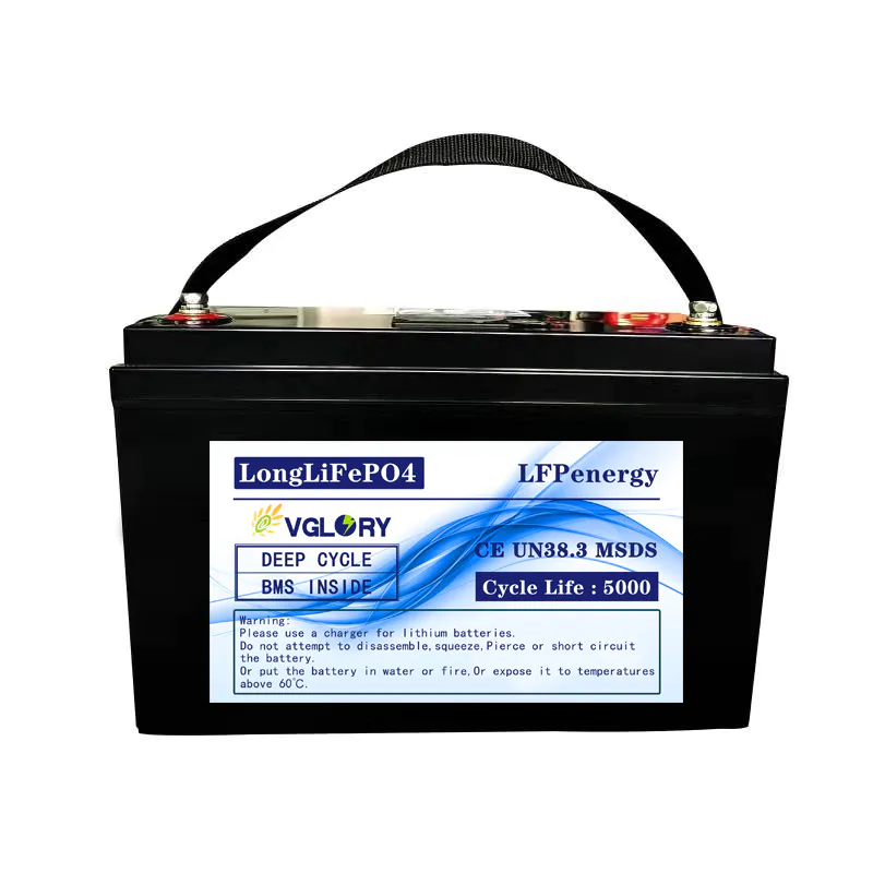 Qualit 200ah Deep Cycle Lithium Ion 100ah Inverter 100 Amp Hour 12v 250ah Maintenance Free Battery