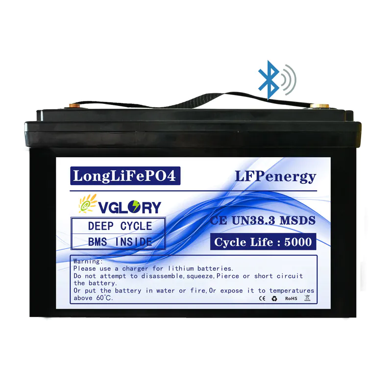 Custom Li For Control Equipment Lifepo4 12v 100ah Leisure Rv Lithium Ion Battery Trailer Camper