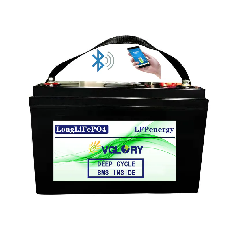 Phonix Cheap Sealed Lithium Ion 12v 200ah With Bms Display Pack In Metal Lifepo4 Box Yacht Battery