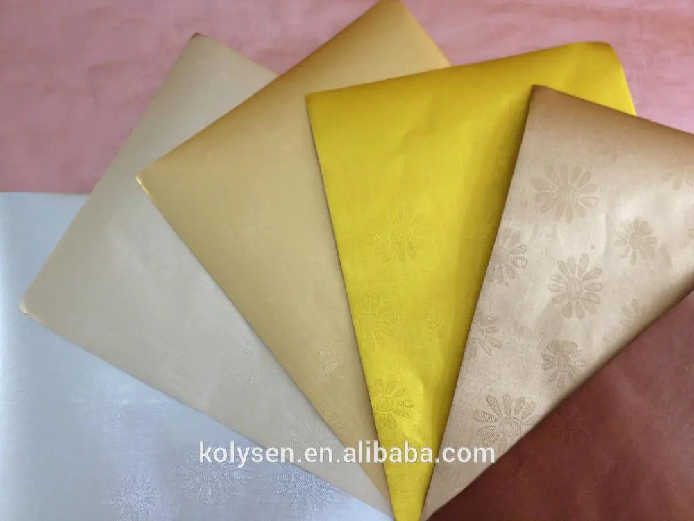 Customized Printed Chocolate foil wrappers wrapping paper with different colors in aluminaum foil