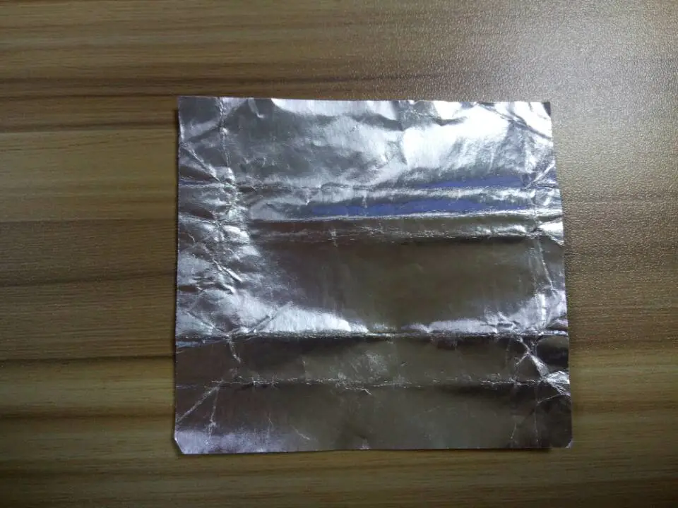 Custom food grade chewing gum wrapping aluminum foilpaper factory in china