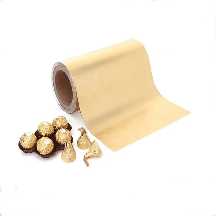 Customized chocolate packaging paper laminated aluminum foil