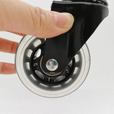 Furniture Hardware Fitting 75 mm 3 Inch Friction Grip Ring Plunger Stem Office Chair Locking Caster Wheels