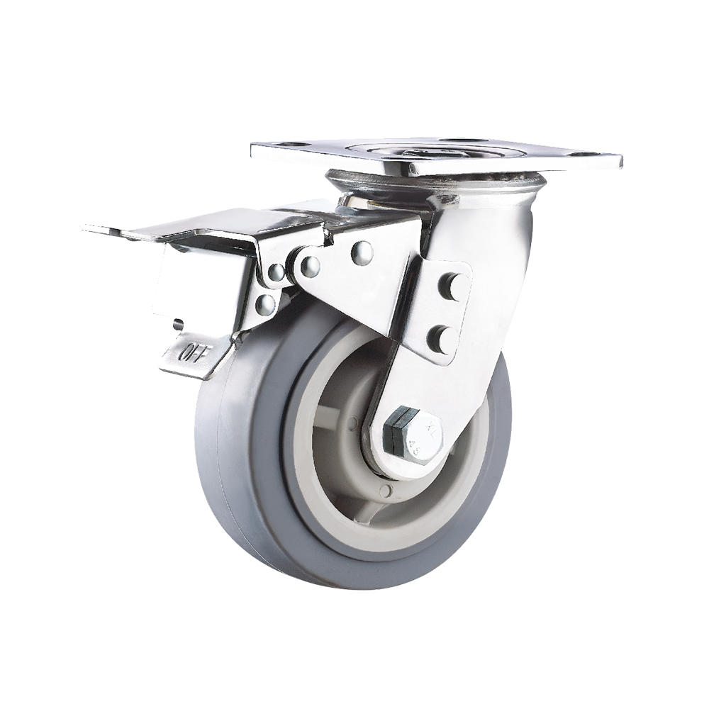 Eco-friendly new material 50mm TPR Wheel swivel furniture caster