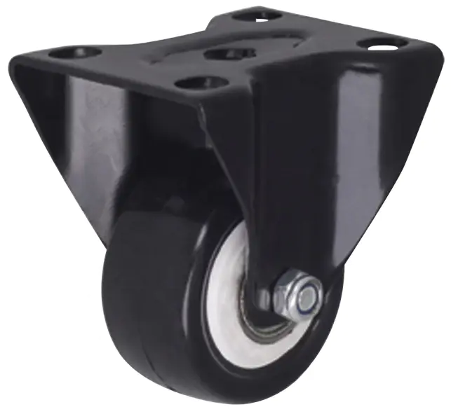 40mm Top plate light duty industrial swivel pu caster wheel