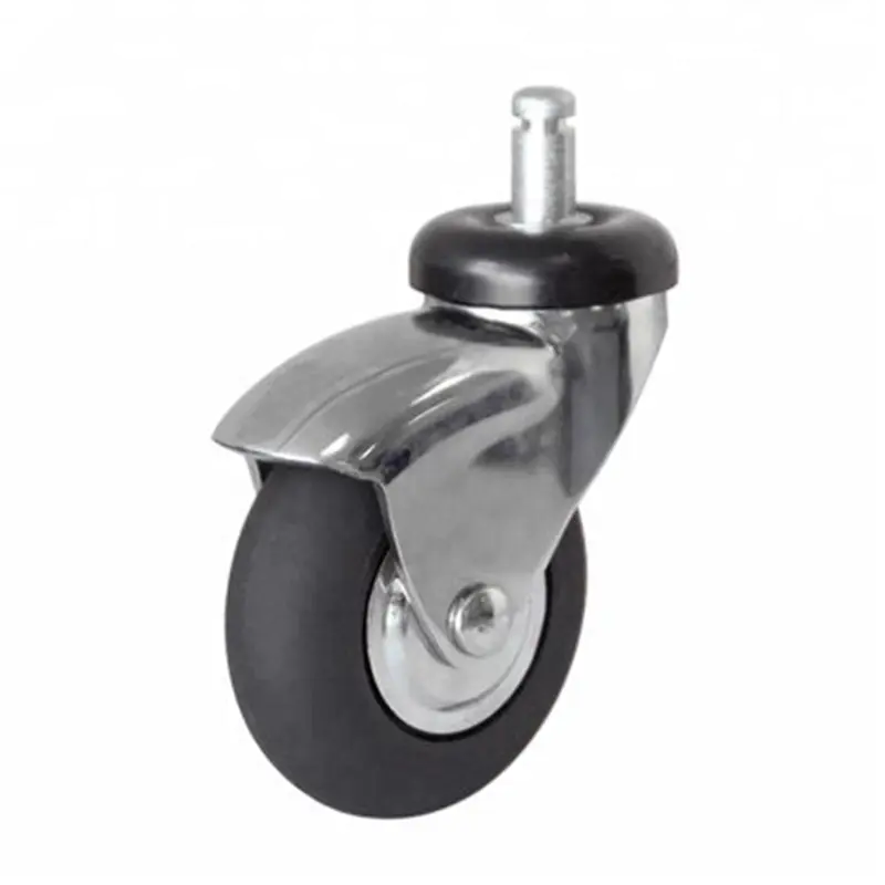 2 inch 3 Inch Artificial Rubber Caster Wheels