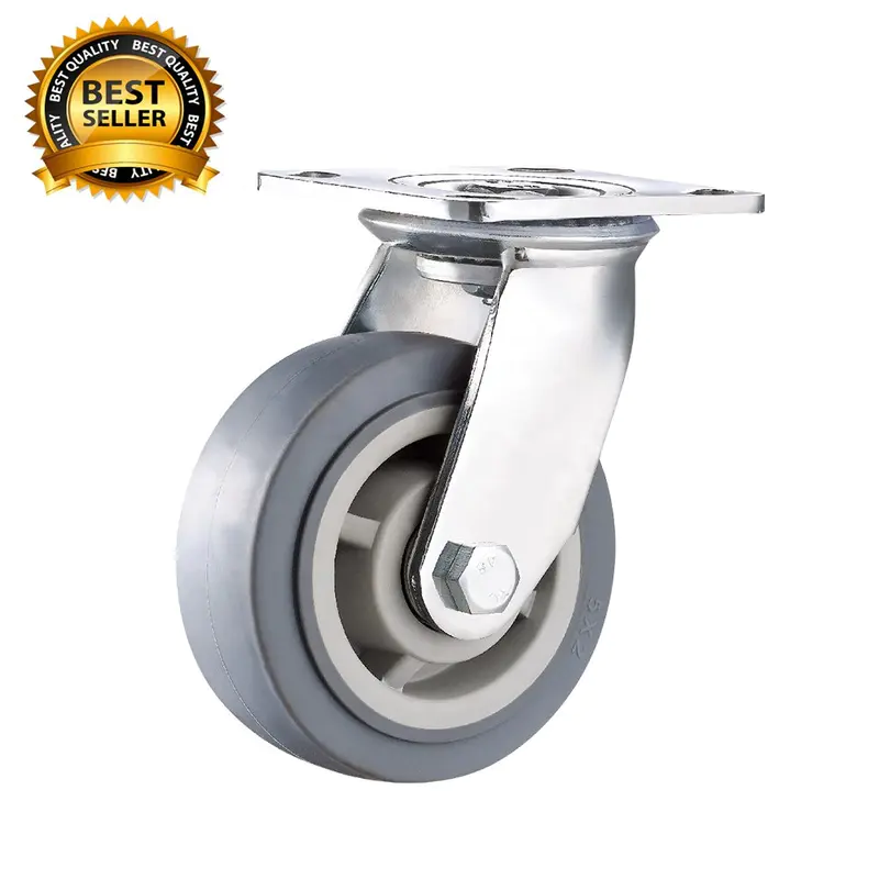 Eco-friendly new material 50mm TPR Wheel swivel furniture caster