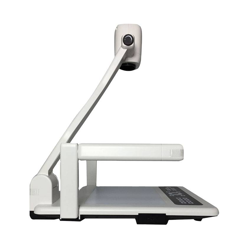 Top Quality Classical White/Black Color A4 Size Desk Document Visualizer Presenter Scanner
