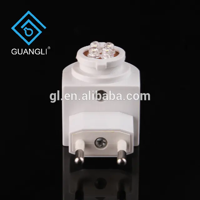 GL-082-GY4CE ROSH approved European plug E12 Sensor night light wall socket lamp holder lamp base