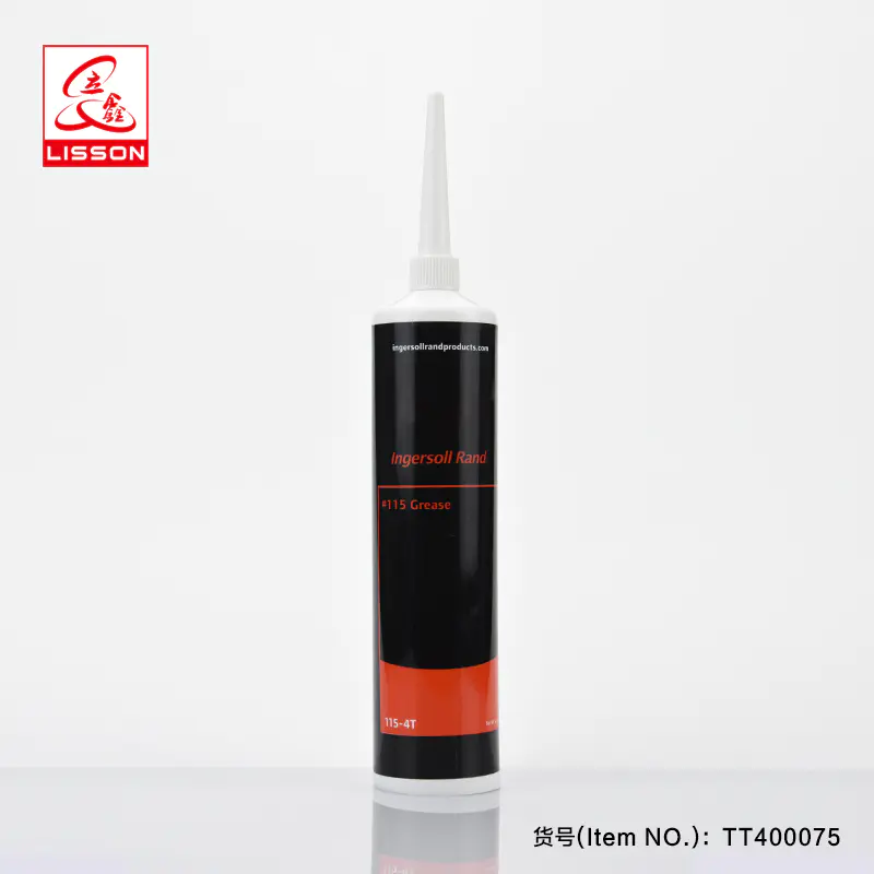 150ml Empty Airless Machine Oil Container Long Nozzle Cosmetic Plastic Tube Packaging With Long Nozzle Screw Cap