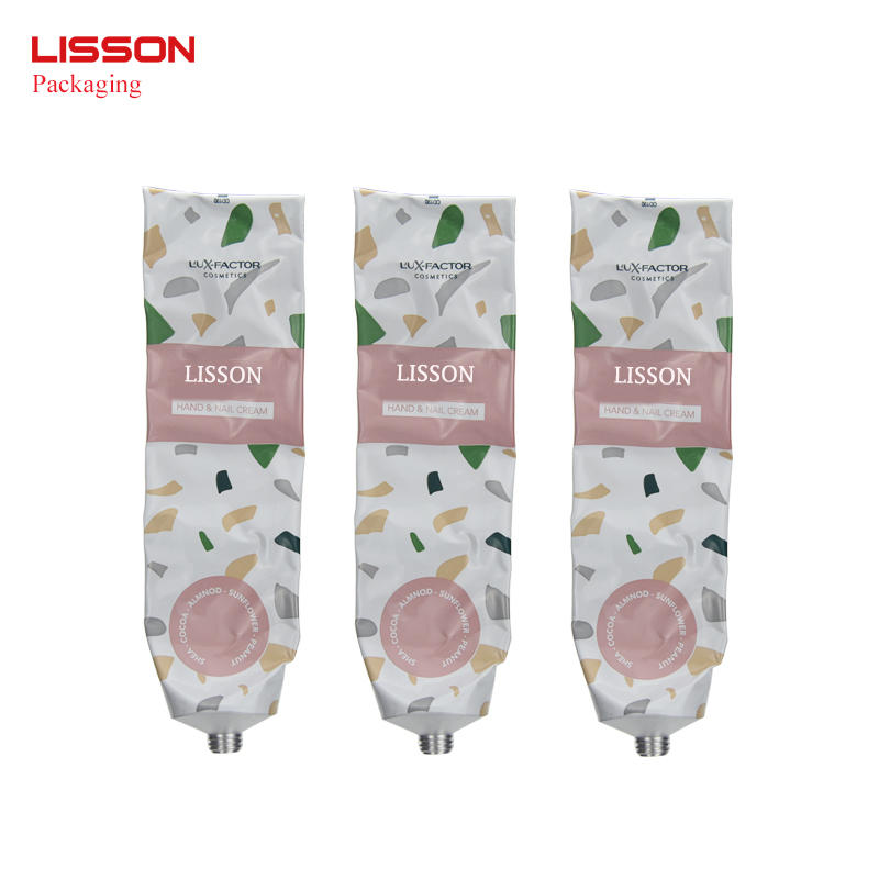 Eco-friendly Hot Sell New Design Cosmetic packing Collapsible Aluminum Handcream Tube