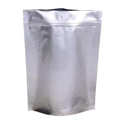 Resealable food/ powder packaging aluminum foil bag