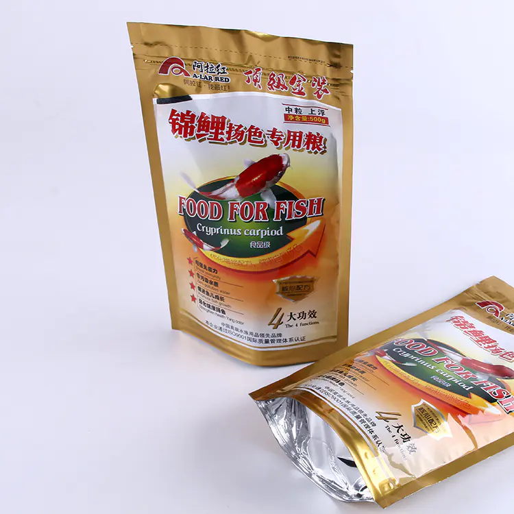 Custom plastic flexible packaging for snacks bags