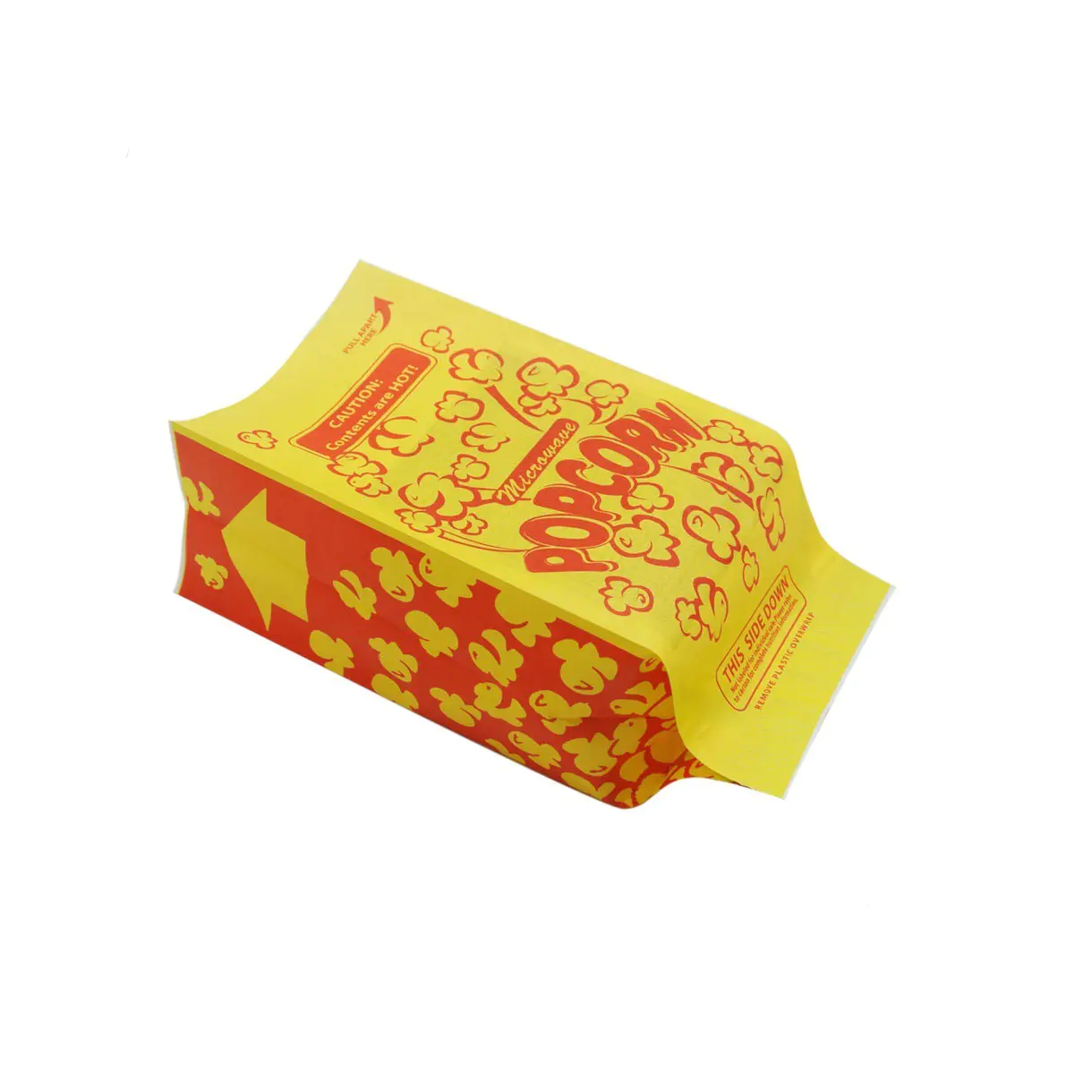 Custom logo food grade microwave popcorn packing paper bagcorn for popcorn Supplier