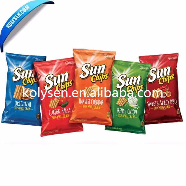 Customized spicy chips packing bag