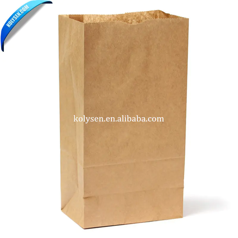 OEM Service food grade SOS paper bag flat bottom bag packing for food Manufacturer