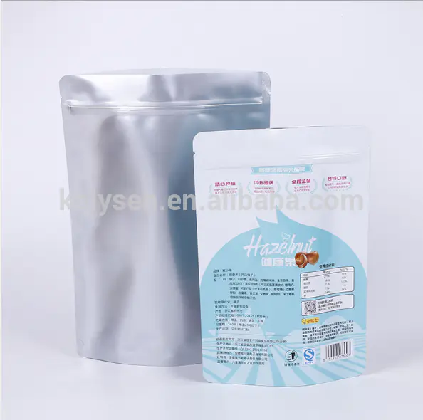 High quality custom plastic bag ziplock made in china