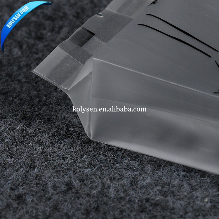 Printed translucent gusset sealant bag for tea packaging