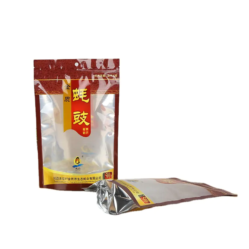 FAD Approved Waterproof KOLYSENCustom food grade stand up pouch bag snack bag Verified Supplier