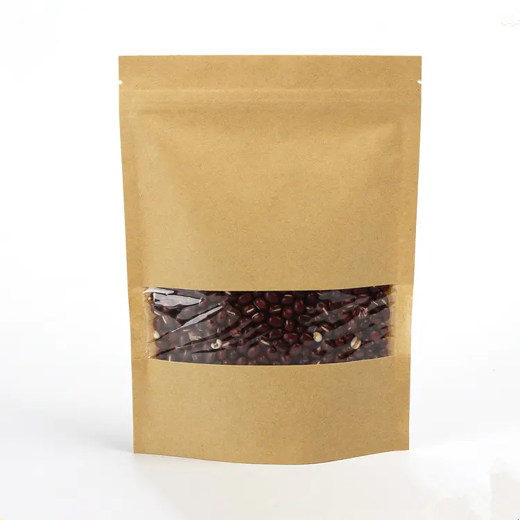 Wholesale Brown Craft Paper Bags with Window