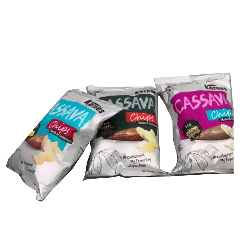 Plastic Laminated Mixed Dried Fruit And Potato Chips Packaging Bags