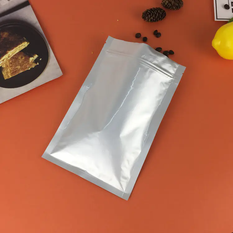 Silver Zip Lock Aluminum Foil Bag