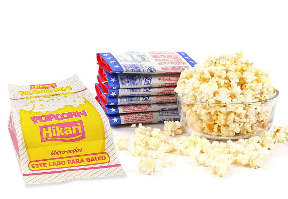 Customized food grade microwave popcorn paper bag corn for popcorn