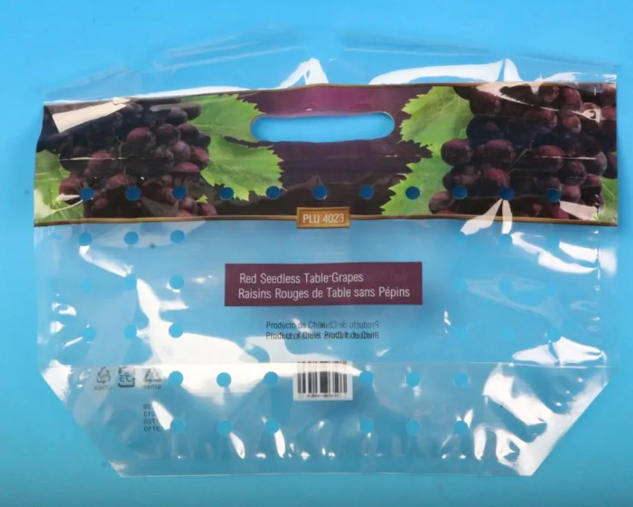 Custom food grade moisture prooffresh grape plastic bag Manufacturer in china