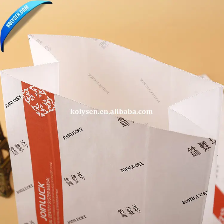 OEM Service food grade SOS paper bag flat bottom bag packing for food Manufacturer