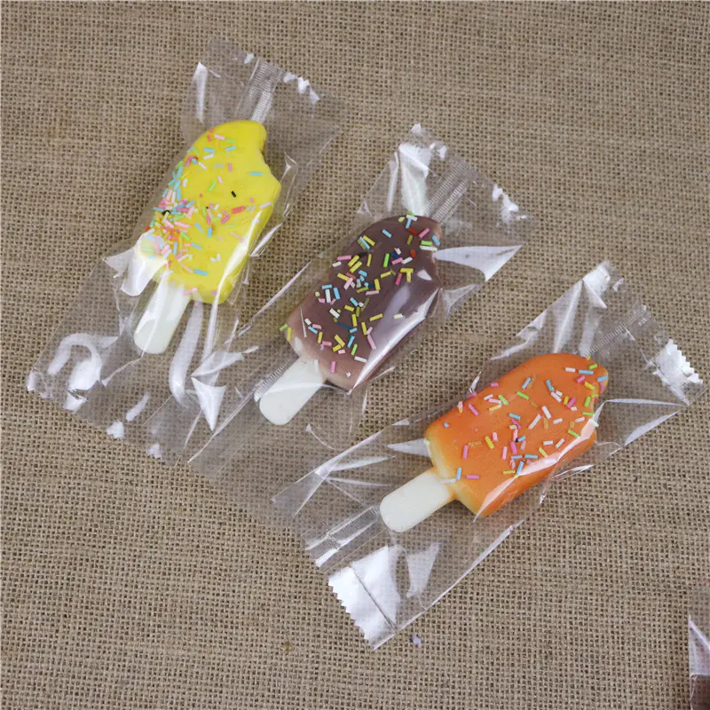 Transparent Ice popsicle packaging bags