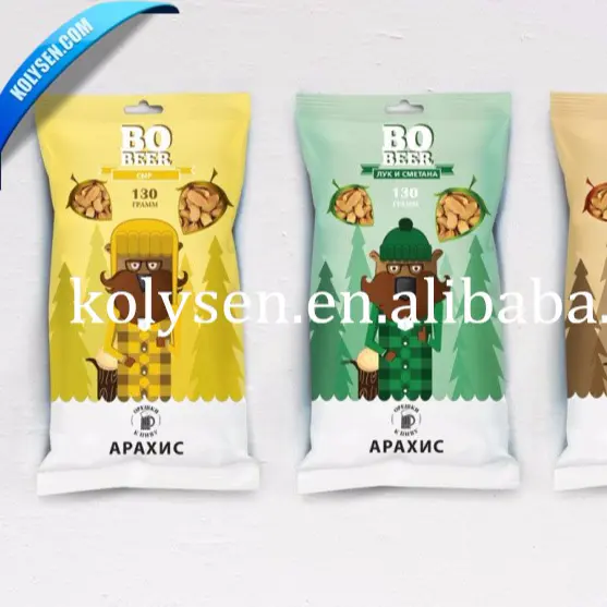 Kolysen cheap plastic packaging bag for ice cream