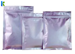Silver zip lock aluminium foil bag zip pouch food packaging bags